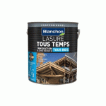 LASURE TOUS TEMPS INCOLORE - HAUTE DURABILITÉ - 5L BLANCHON
