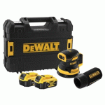 PONCEUSE EXCENTRIQUE XR 18V 2X5AH - DCW210P2-QW DEWALT