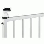 SERRURE DE PORTILLON DE PISCINE DÉVERROUILLAGE DOUBLE ACTION TWIST 40 LOCINOX