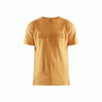 T-SHIRT DE TRAVAIL JAUNE MIEL IMPRIMÉ 3D - XXXXL BLAKLADER