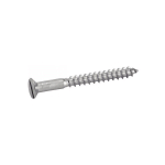 VIS À BOIS TÊTE FRAISÉE FENDUE - INOX A2 3X16 MM - BOÎTE DE 200