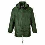 LOT DE 2 - PORTWEST S440 VESTE DE PLUIE CLASSIC VERT OLIVE - TAILLE S