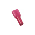 MECATRACTION - COSSE FASTON C100SQAP6,35, ISOLÉ, ROUGE, SÉRIE : S