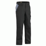 PANTALON DE TRAVAIL INDUSTRIE NOIR/GRIS TAILLE 40L - BLAKLADER