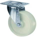 ROUE POLYAMIDE PIVOT.D80X30 PLAT 80X60 120KG