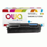 TONER REMANUFACTURÉ OWA - STANDARD - CYAN - POUR SAMSUNG CLT-C504S/ELS - TONER COMPATIBLE