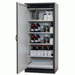 ARMOIRE SÉCURITÉ Q-CLASSIC-30 Q30.195.086.WD GRIS/JAUNE - MANUTAN COLLECTIVITÉS