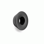 BOUTON DE MEUBLE ROND OLIVIA - HAUTEUR 20 MM - D 57 MM - PAR 4 - NOIR MAT HETTICH