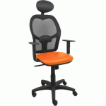 CHAISE DE BUREAU ALOCEN SIMILICUIR B10 - ORANGE - PIQUERAS Y CRESPO