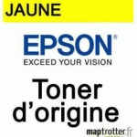 EPSON - 0747 - TONER JAUNE - PRODUIT D'ORIGINE - 8 800 PAGES - C13S050747