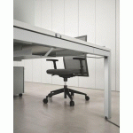 GOULOTTE PASSE-CÂBLES VERTICALE POUR PIEDS ARKO ALUMINIUM