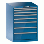 LISTA - ARMOIRE À TIROIRS (HXLXP) 100 X 71,7 X 72,5 CM KEY LOCK R5012