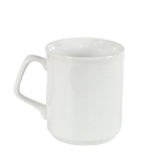 LOT DE 6 MUGS CÉRAMIQUE BLANC 30 CL