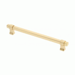 POIGNÉES DE MEUBLE IMPERIAL EN DORÉ - ENTRAXE 192 MM - LONGUEUR 226 MM SYNERCIA