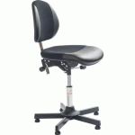 SIÈGE ATELIER DUO - BAS - NOIR - GLOBAL PROFESSIONAL SEATING