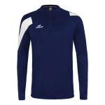 SWEAT 1/2 ZIP ACTION ENFANT - ELDERA - MARINE/BLANC