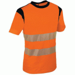 T-SHIRT HAUTE VISIBILITÉ 170 G/M² ORANGE 2XL - SINGER SAFETY