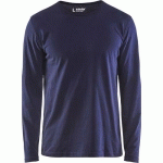 T-SHIRT MANCHES LONGUES MARINE TAILLE 4XL - 3500104288004XL - BLAKLADER