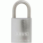 ABUS 3 CADENAS TITALIUM 86TI - 45MM ANSE INOX POUR CYL EURO - ABUS