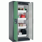 ARMOIRE SÉCURITÉ Q-PEGASUS-90 Q90.195.090.WDAC GRIS/VERT - ASECOS