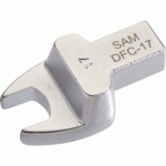 EMBOUT DYNA RECTANGULAIRE 14X18 FOURCHE DEPORTEE 24 MM - SAM