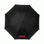 PARAPLUIE DE GOLF PUBLICITAIRE NOIR Ø 130 CM