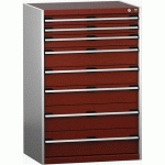 BOTT 1 ARMOIRE À TIROIRS SL-8612-8.2 AVEC 8 TIROIRS POUR CHARGE LOURDE - BOTT