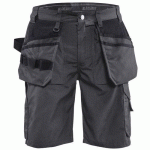 SHORT ARTISAN ÉTÉ GRIS FONCÉ/NOIR TAILLE 40 - BLAKLADER