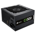 CORSAIR ALIMENTATION PC CX500 80 PLUS BRONZE - 500 W (CP-9020047-EU)