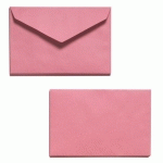 LA COURONNE - ENVELOPPE ELECTIONS ROSE 90 X 140 MM 70 G - BOÎTE DE 1000