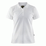 POLO FEMME BLANC TAILLE M - BLAKLADER