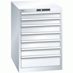 ARMOIRE BLANC PUR 564X725X800 AVEC 7 TIR. 75KG _ 14.367.110 - LISTA