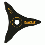 COUTEAU À HERBE POUR DÉBROUSSAILLEUSE - 3 LAMES ET DENTS 250 MM DEWALT
