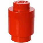 LOT DE 3 - BRIQUE DE RANGEMENT STORAGE BRICK 1 ROUND, 950ML, ROUGE