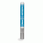 LOT DE 6 - DARWI MARQUEUR PEINTURE SUR CÉRAMIQUE À FROID POINTE CONIQUE FINE 2MM - ARGENT