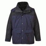 PORTWEST S532 PARKA RESPIRANTE ORKNEY 3 EN 1 MARINE - TAILLE 4XL