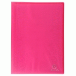 PROTÈGE-DOCUMENTS EN POLYPROPYLÈNE SEMI RIGIDE CHROMALINE 60 VUES - A4 - ROUGE - LOT DE 12