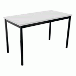 TABLE DE RÉUNION TREFF 120 X 60 BLANC/ NOIR