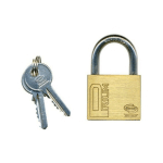 B&D LONG ARC BRASS PADLOCK MM 30 / 40 / 50 CORBIN -30 MM -