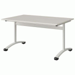 TABLE MALIBU 120X80 T4 DL STRA ABS BLC SEL W911/BLC 9016