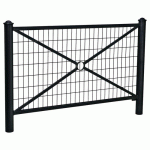 BARRIÈRE PROVINCE GRILLAGÉE 1.57 M AGORA - ZINC NOIR 9005 - PROCITY