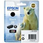 CARTOUCHE ENCRE EPSON T2601 NOIRE   - 26 OURS POLAIRE