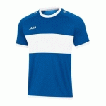 MAILLOT DE FOOT MANCHES COURTES ENFANT - JAKO - BOCA BLEU/BLANC