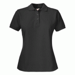 PRINTER SURF PRO LADY POLO PIQUE FEMMES NOIR - TAILLE S