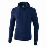 VESTE SWEAT À CAPUCHE - ERIMA - ENFANT NEW NAVY