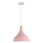 LUSTRE SUSPENSION CRÉATIVE MODERNE ÉCLAIRAGE INTÉRIEUR E27 LAMPE SUSPENSION CUISINE RESTAURANT (ROSE) - ROSE