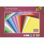 LOT DE 2 - CARTON DE COULEUR, (L)350 X (H)500 MM, 220 G/M2