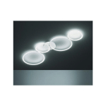 TRIO LIGHTING - TRIO RONDO SEMI-PLAFONNIER LED MODERNE 37W BLANC MAT 3000K