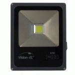 PROJECTEUR LED PLAT 30W 6000K GRIS VISION-EL 80021