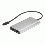 STARTECH.COM ADAPTATEUR THUNDERBOLT 3 VERS DOUBLE HDMI - COMPATIBLE WINDOWS ET MAC - 4K 60 HZ (TB32HD24K60) - CÂBLE ADAPTATEUR - HDMI / USB - 28.4 M